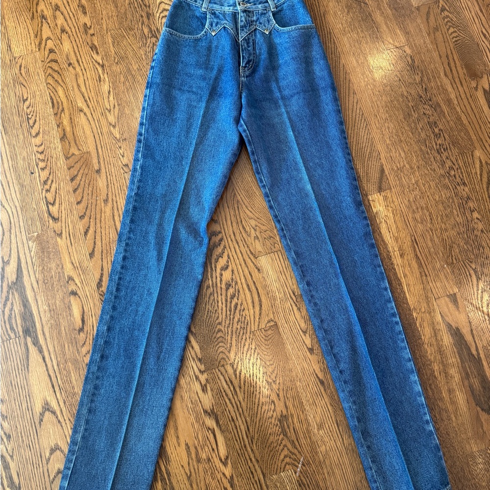High Rise Blue Women's Jeans